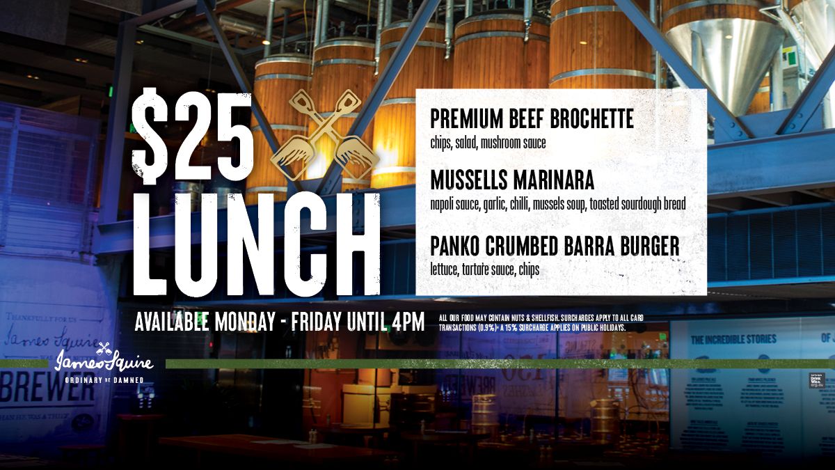 $25 Lunch Specials