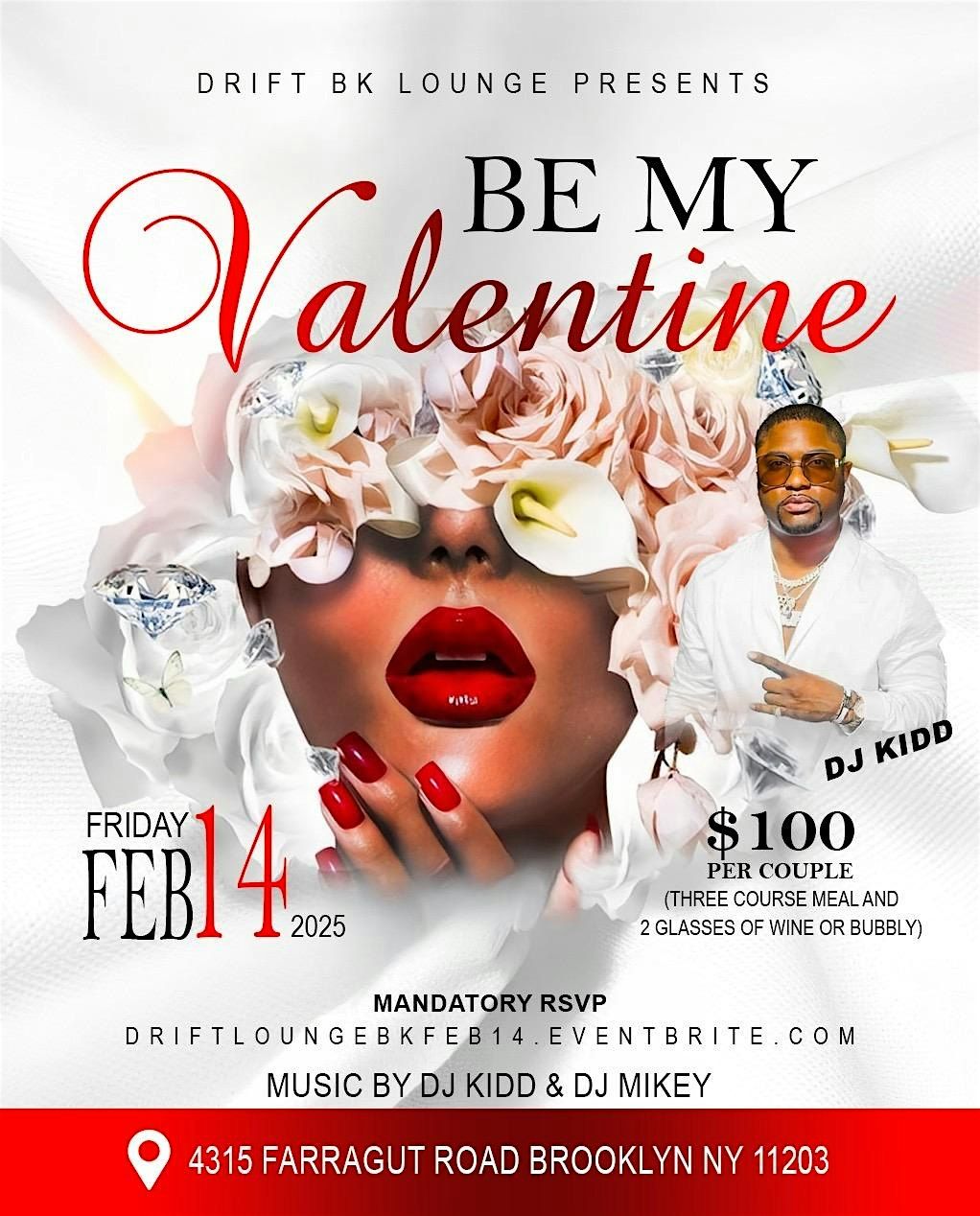 Drift lounge \u2018BE MY VALENTINE\u2019