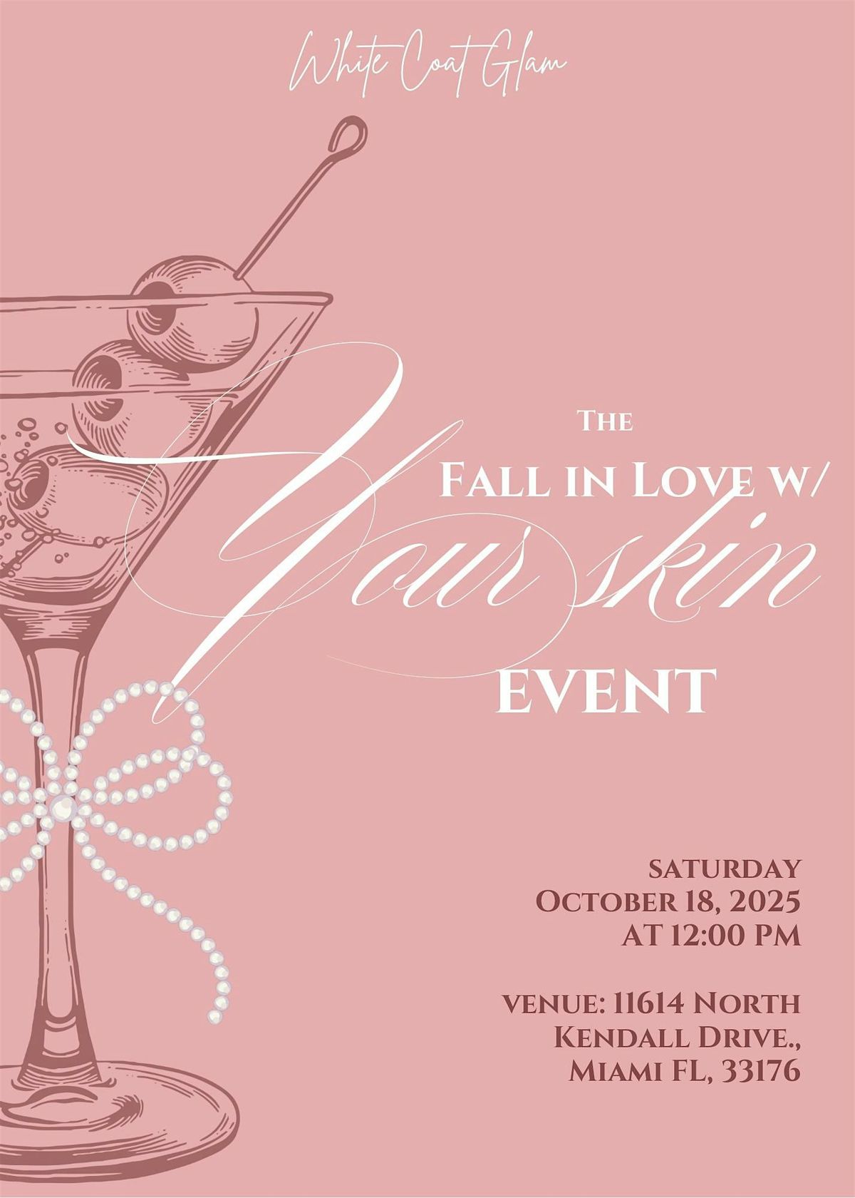 WCG Fall In Love With Your Skin Event