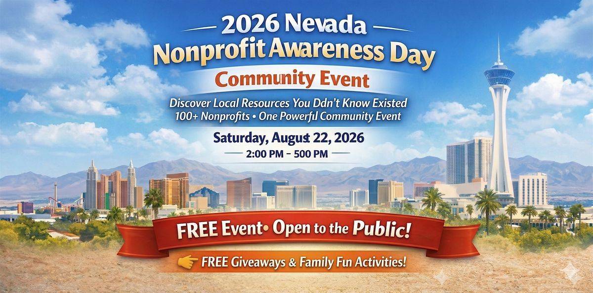 2026 Nevada Nonprofit Awareness Day Community Event