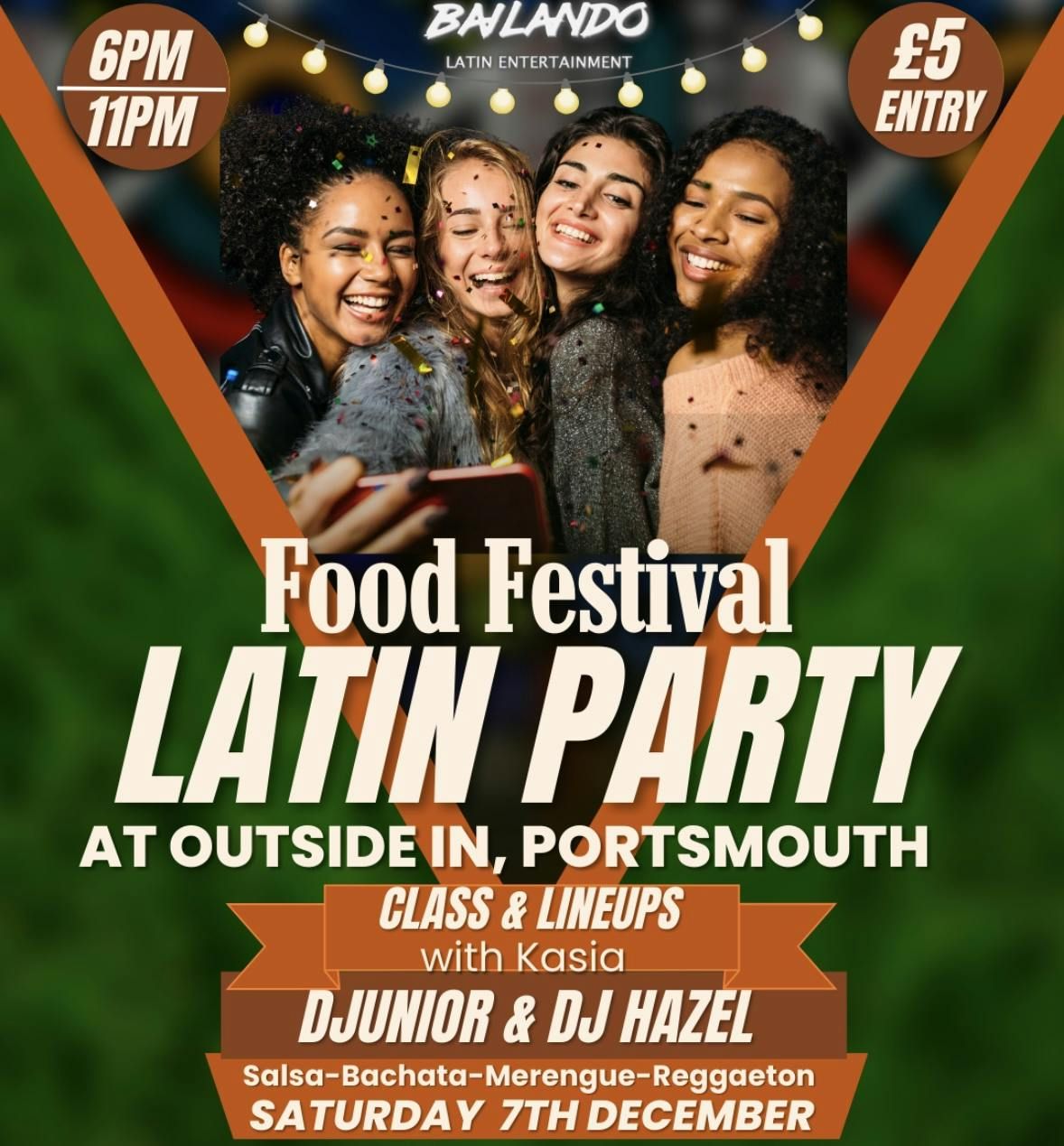 Food Festival Latin Party