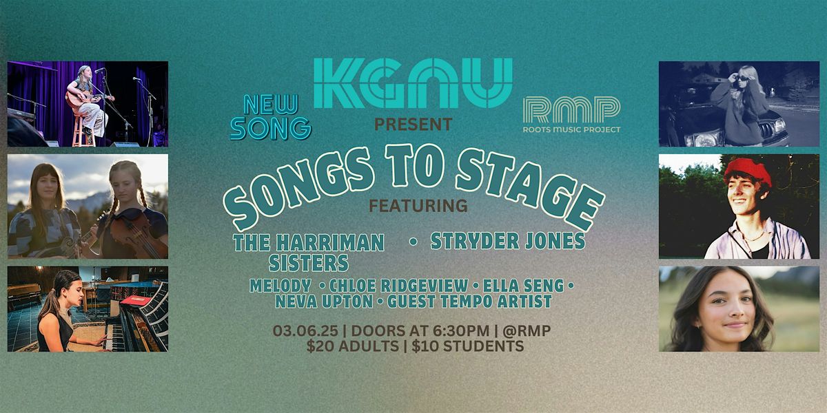 KGNU presents: Songs to Stage