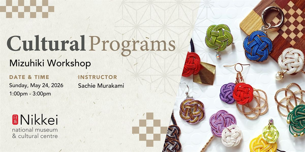 Mizuhiki workshop