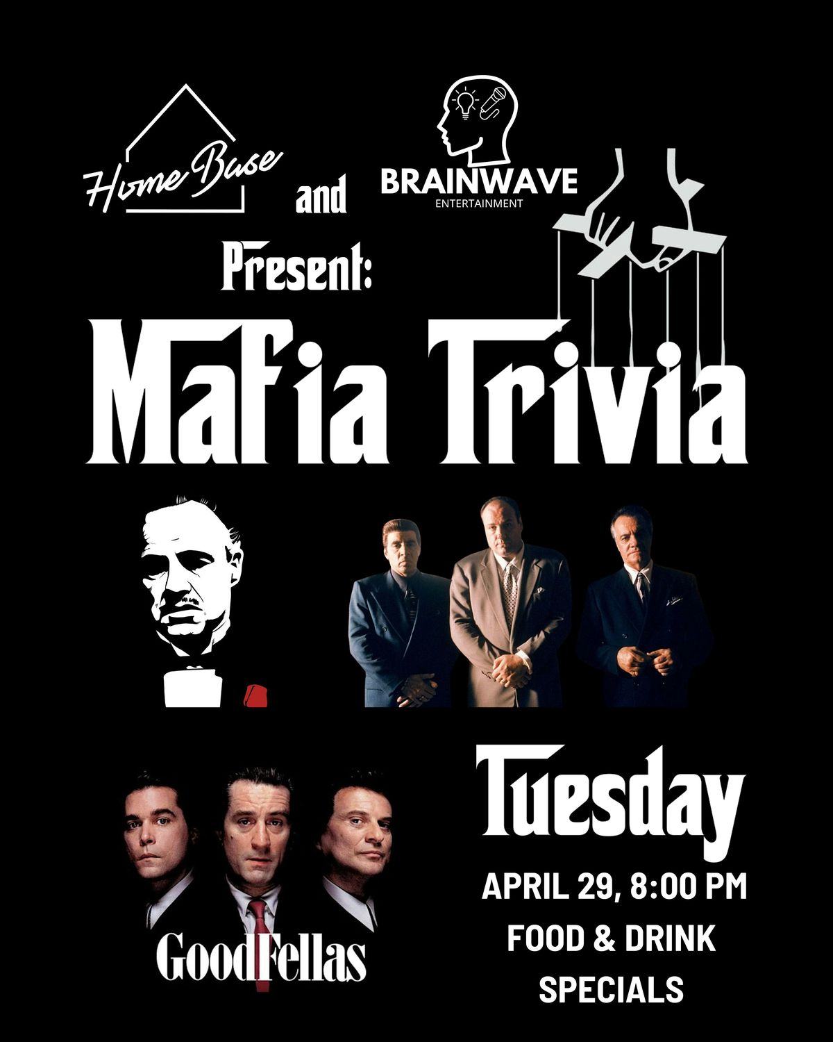 An Offer You Can't Refuse: Mafia Trivia at HomeBase Delaware