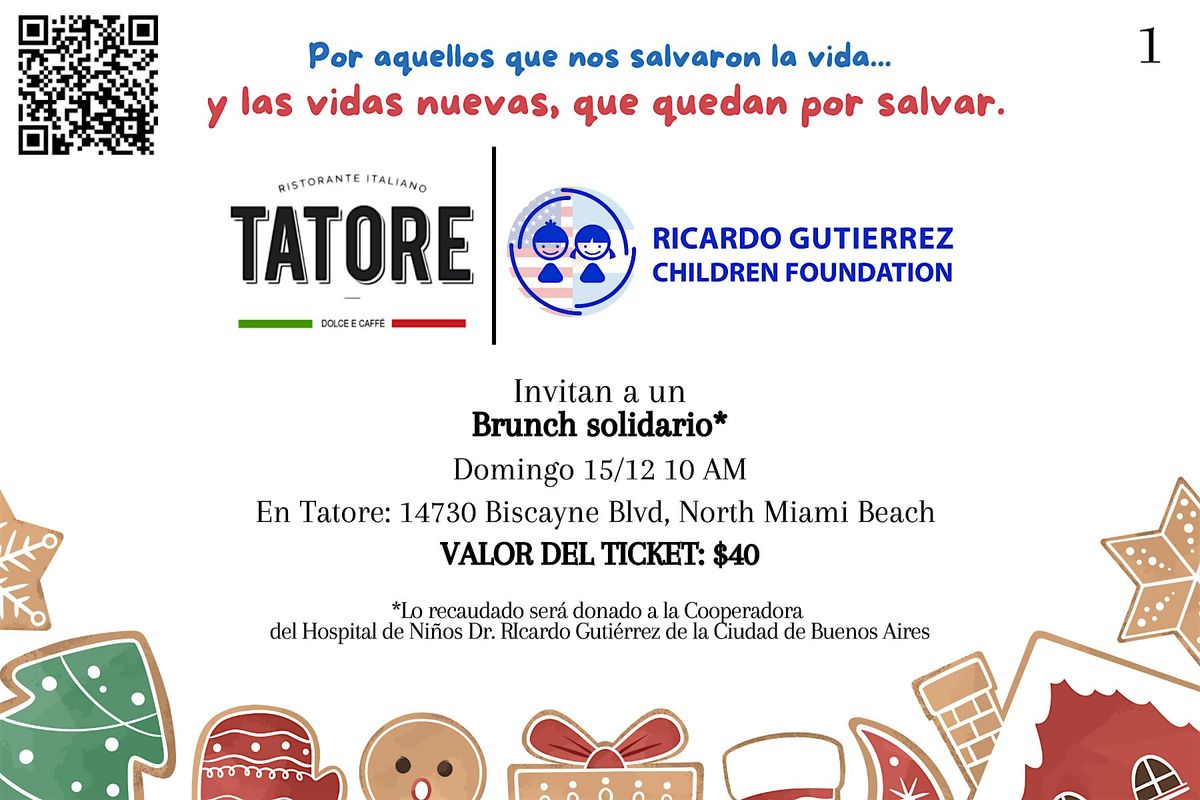 Brunch Solidario en Tatore