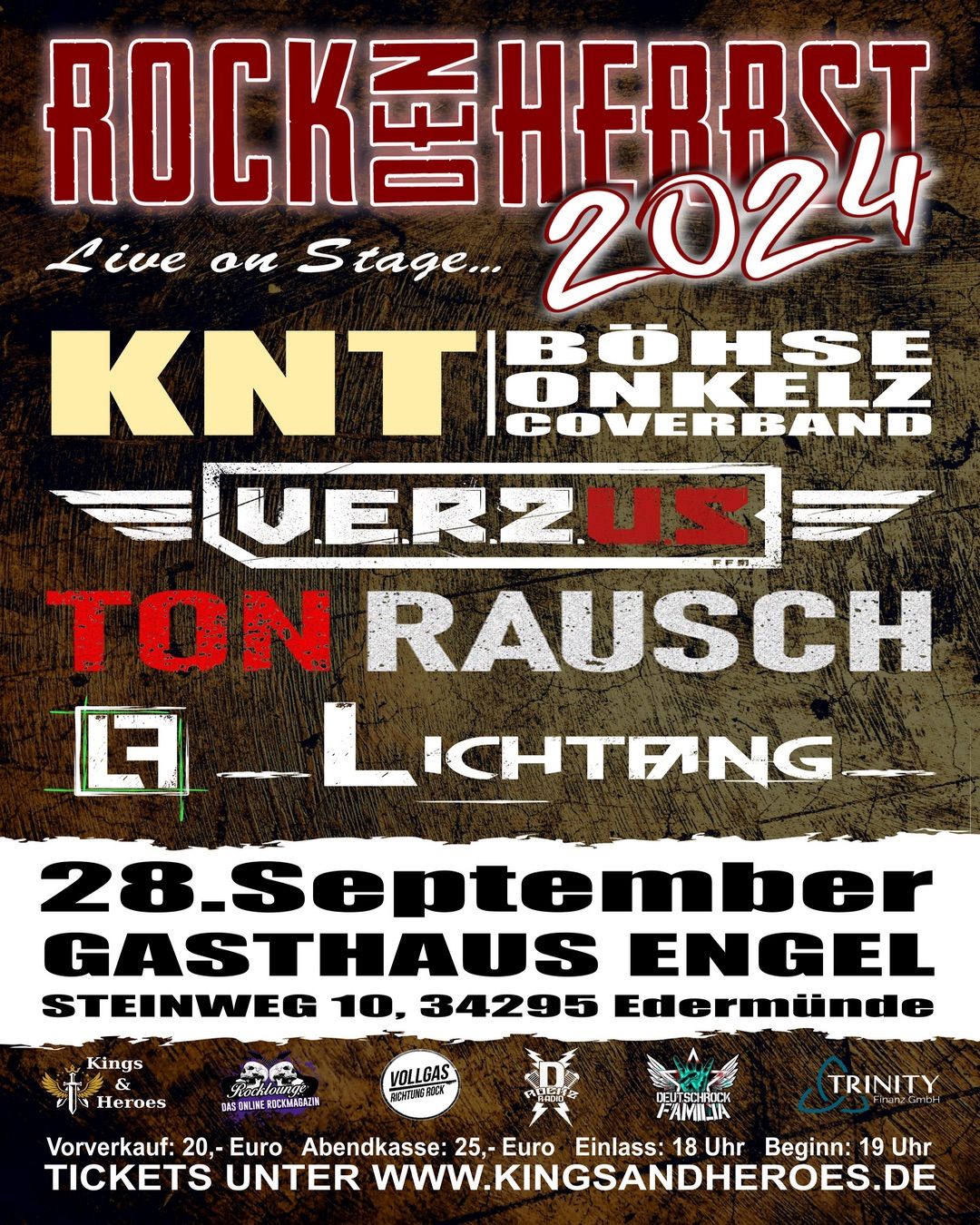 Rock den Herbst 2024