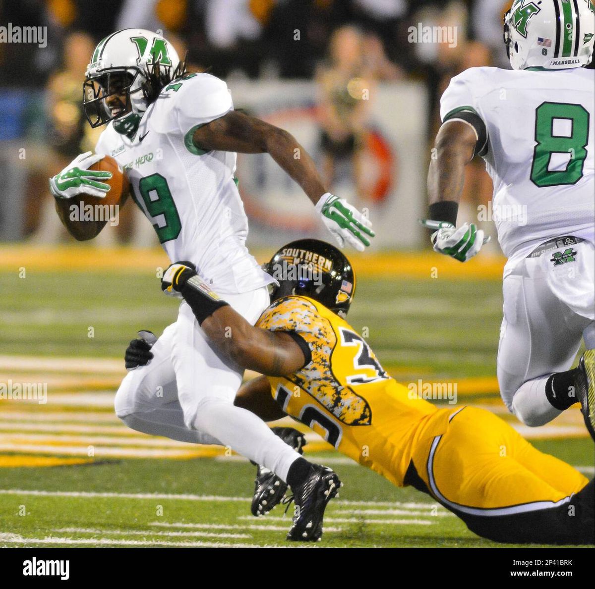 Marshall Thundering Herd at Southern Miss Golden Eagles Football