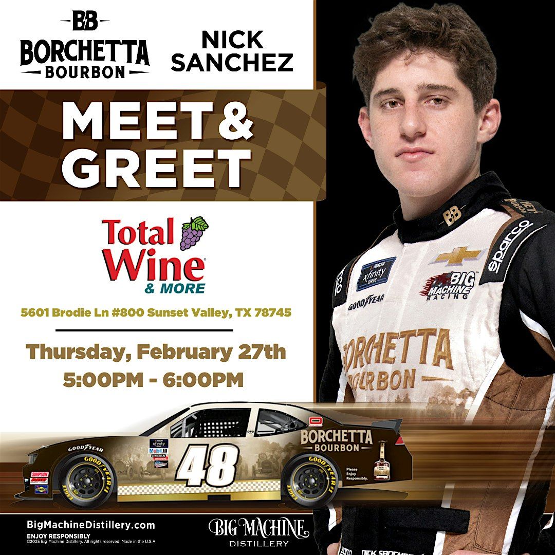 Meet &  Greet NASCAR Driver Nick Sanchez