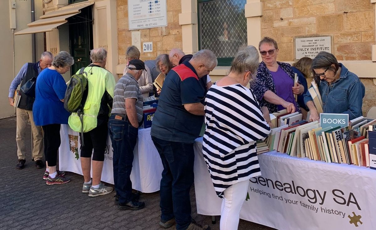 Genealogy SA Mad March Book Sale