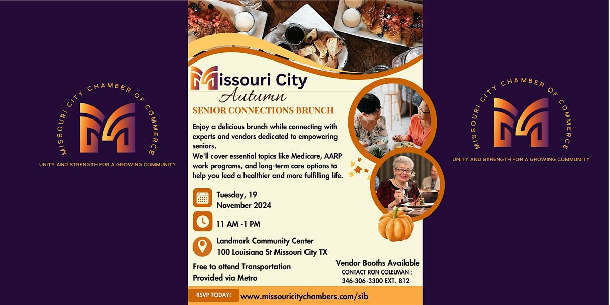 Senior Connections Brunch! by Missouri City Chamber