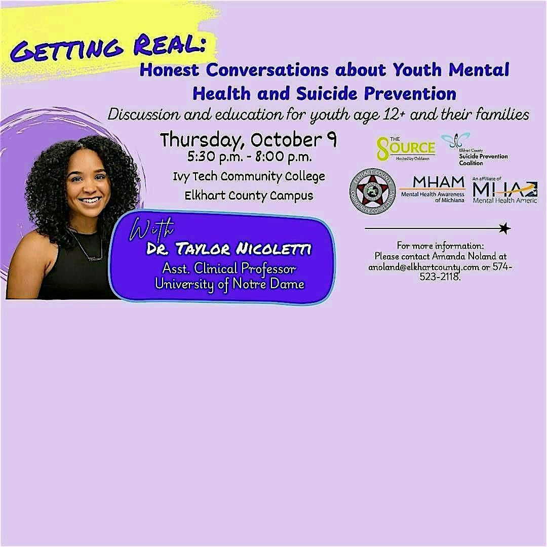 Honest Conversations about Youth Mental Health and Suicide Prevention