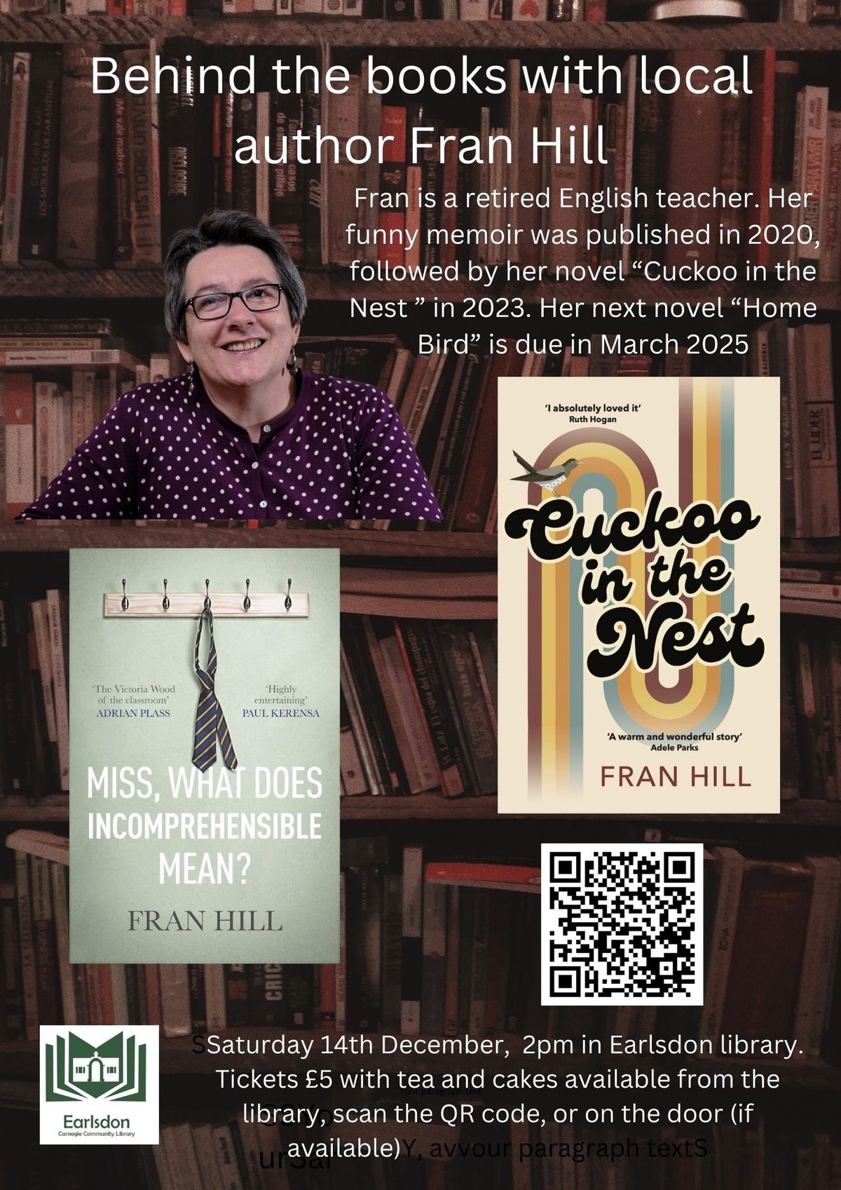 Fran Hill Behind the Books