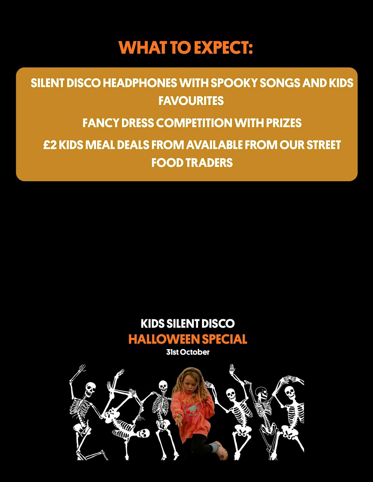 Kids Halloween Silent Disco