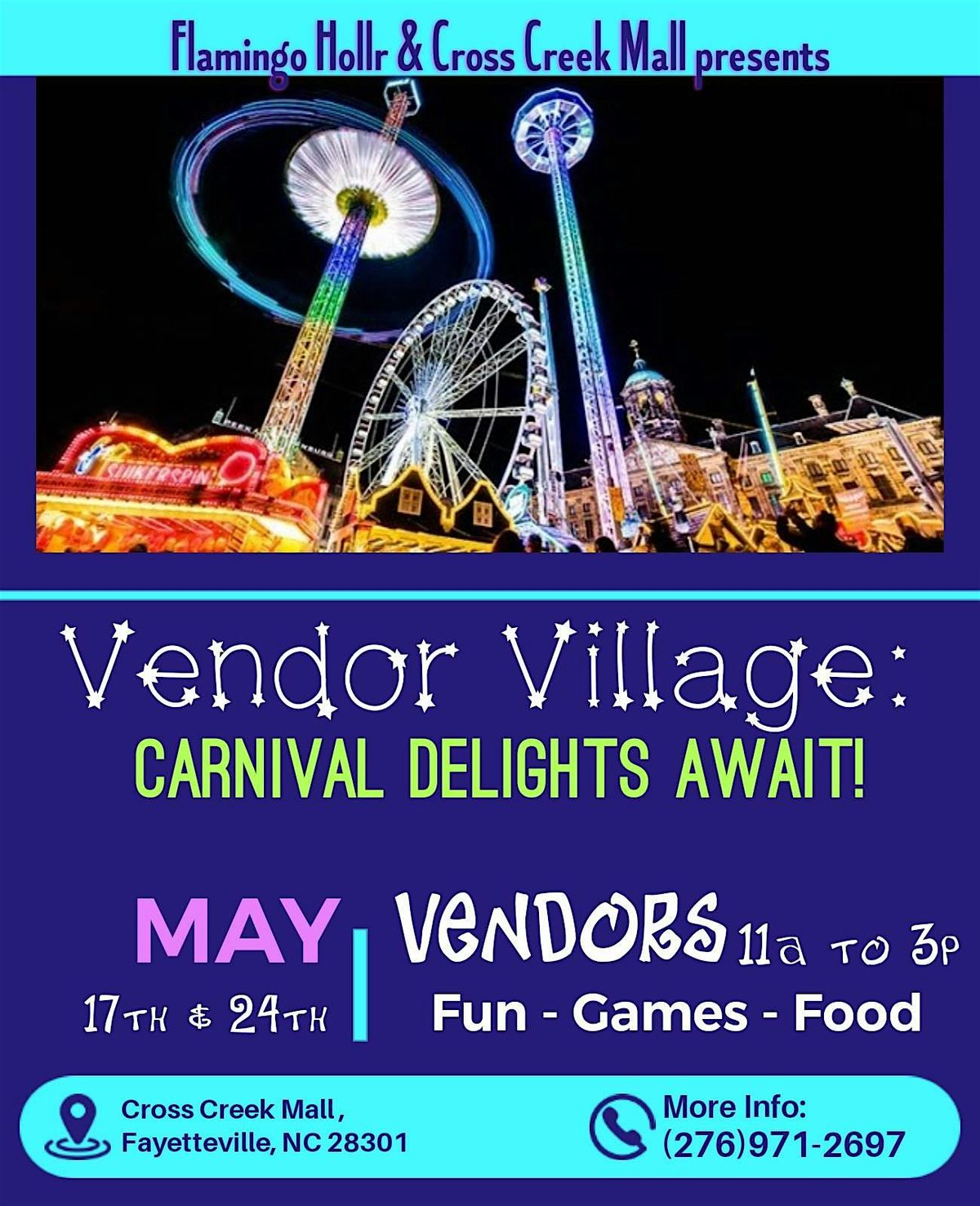 CARNIVAL OF CRAFTS at CROSS CREEK MALL