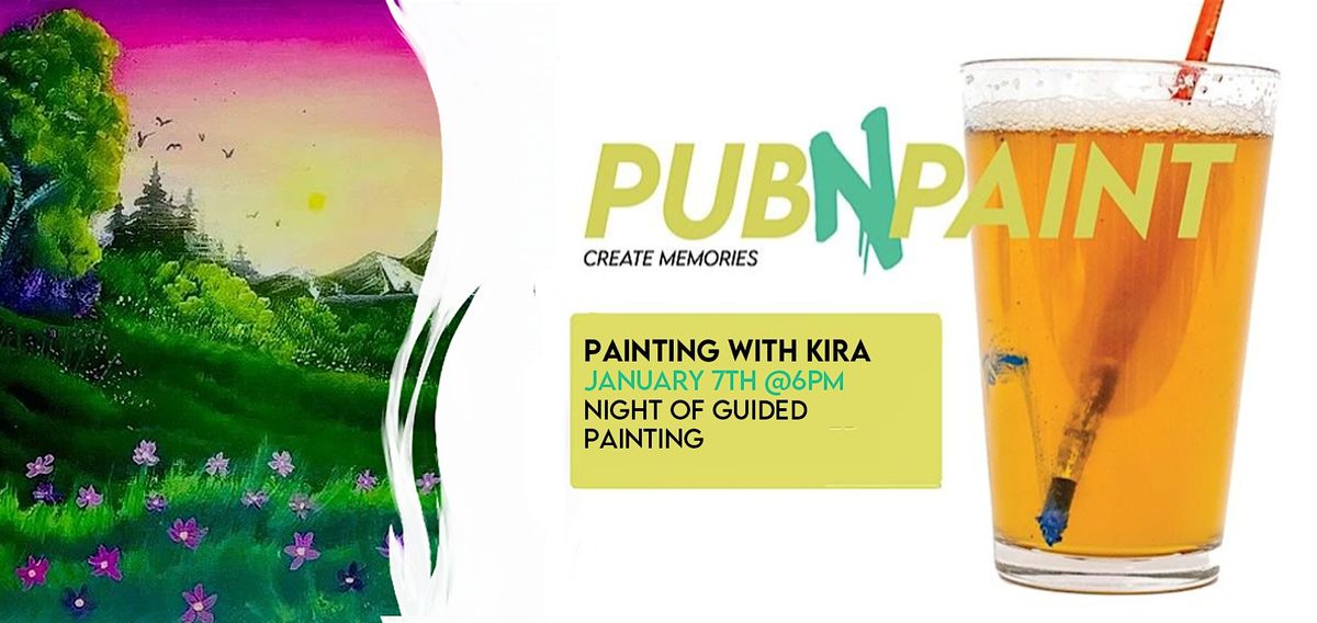 Smoke BBQ and Bar Paint Night with PubNPaint Jan 7th