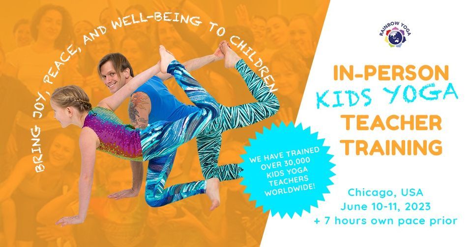 [CHICAGO] In-person 3-Day Rainbow Kids Yoga Teacher Training