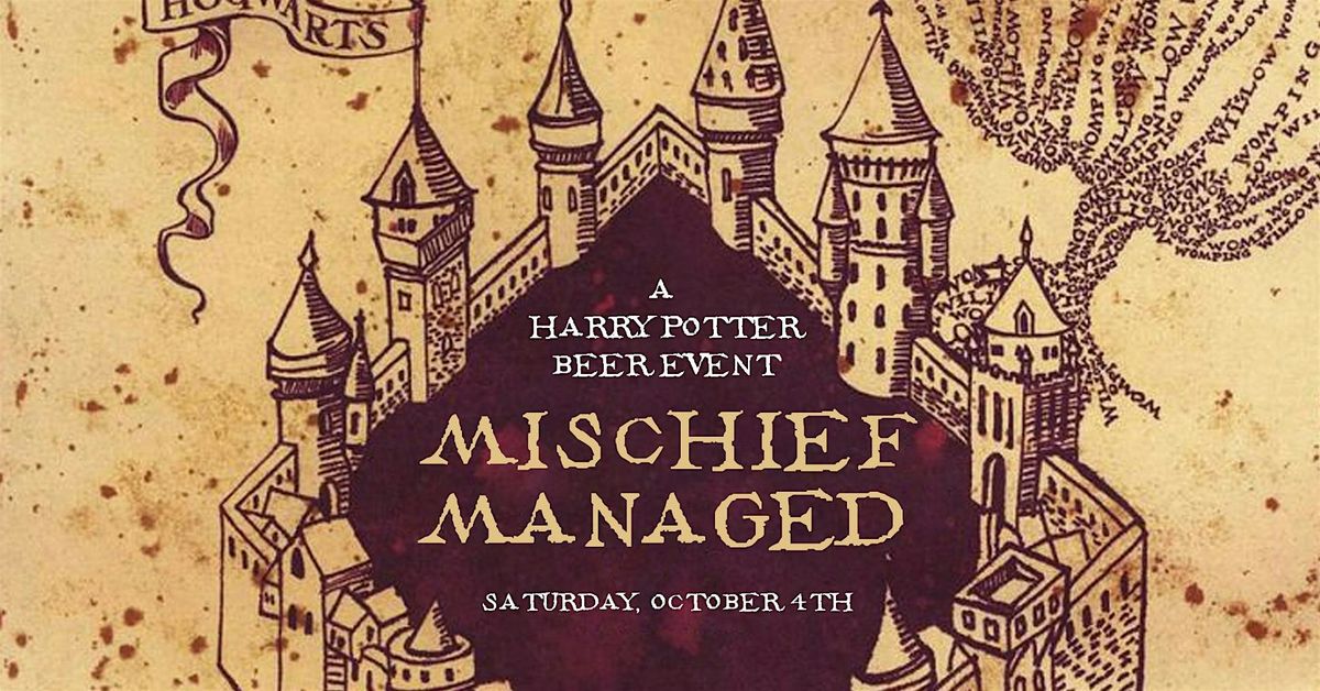 Mischief Managed: A Harry Potter Beer Event