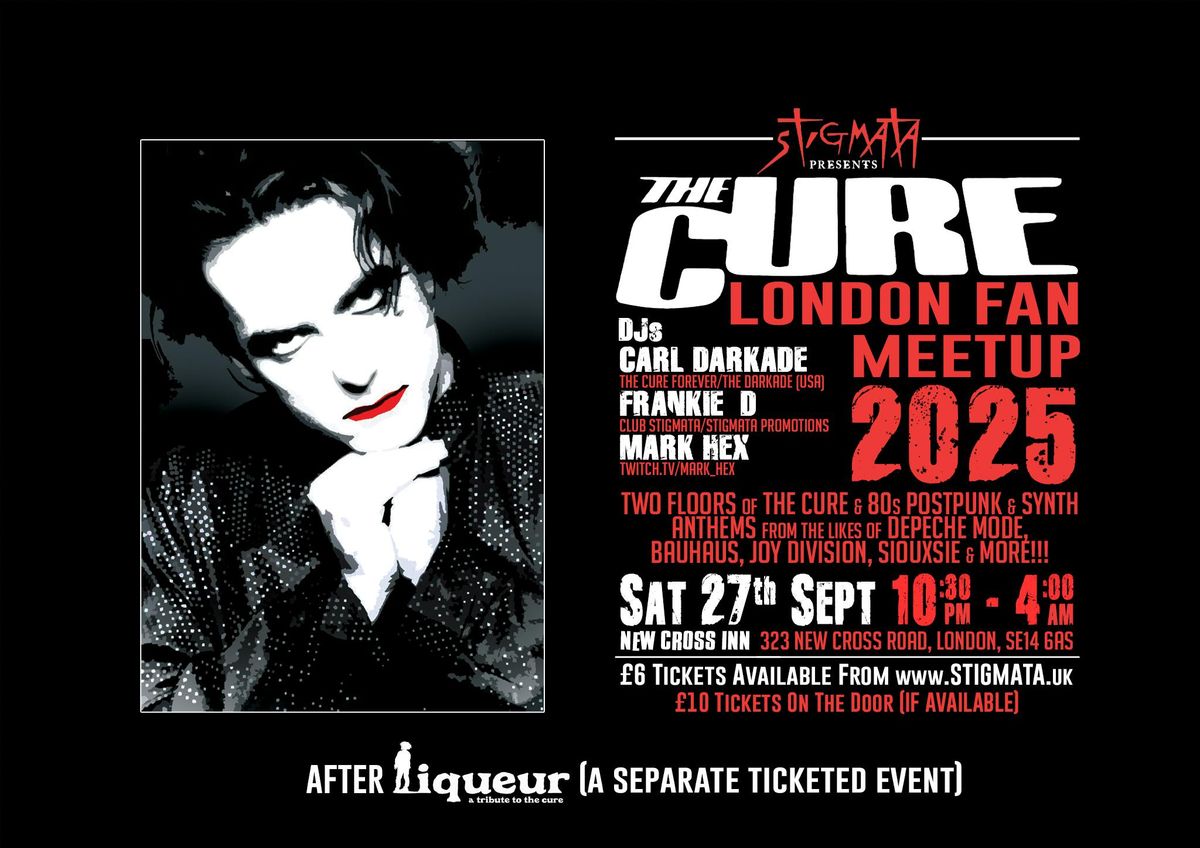 THE CURE LONDON FAN MEET UP 2025!