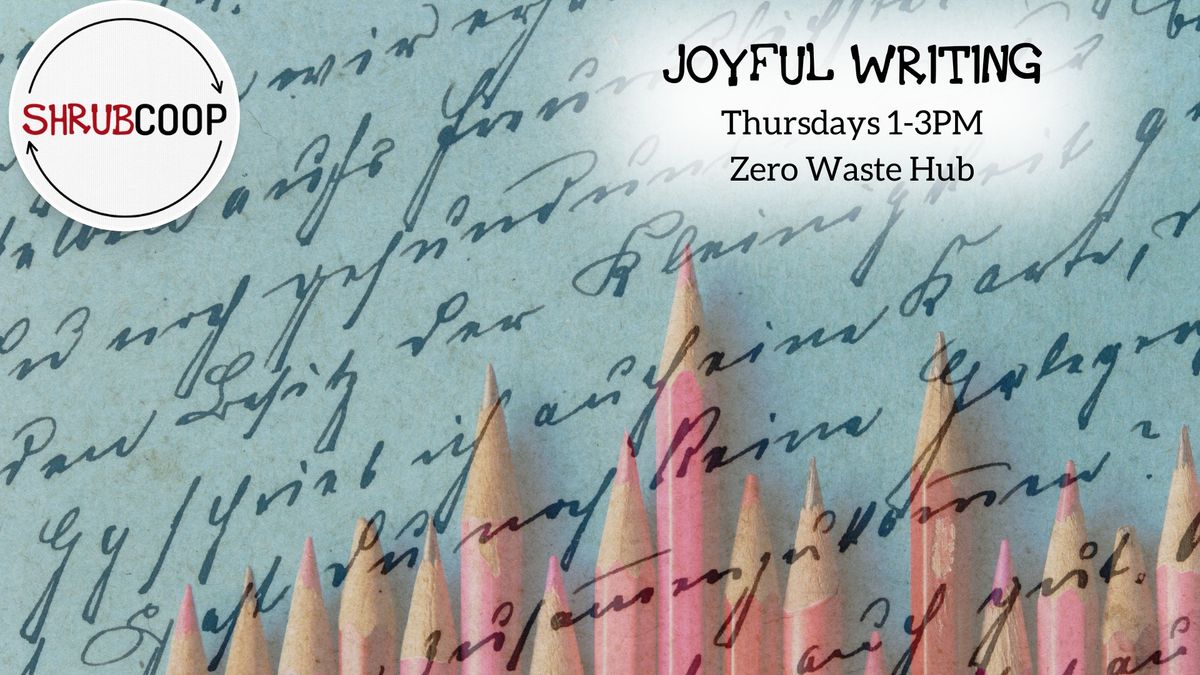 Joyful Writing with SHRUB