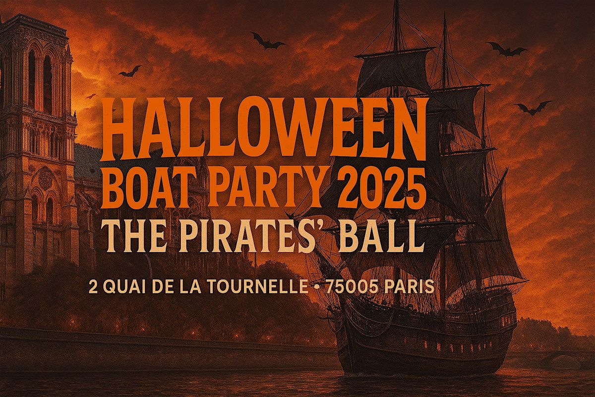 Halloween Boat Party 2025 - The Pirates' Ball