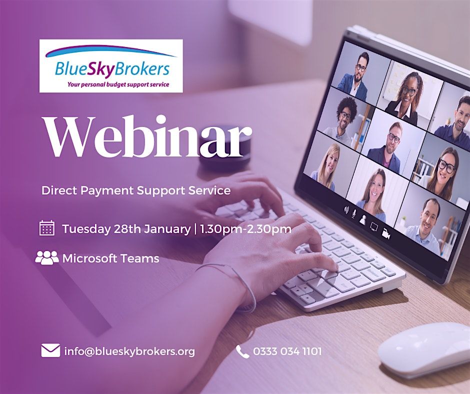 Salford Direct Payment Support Service Webinar 2