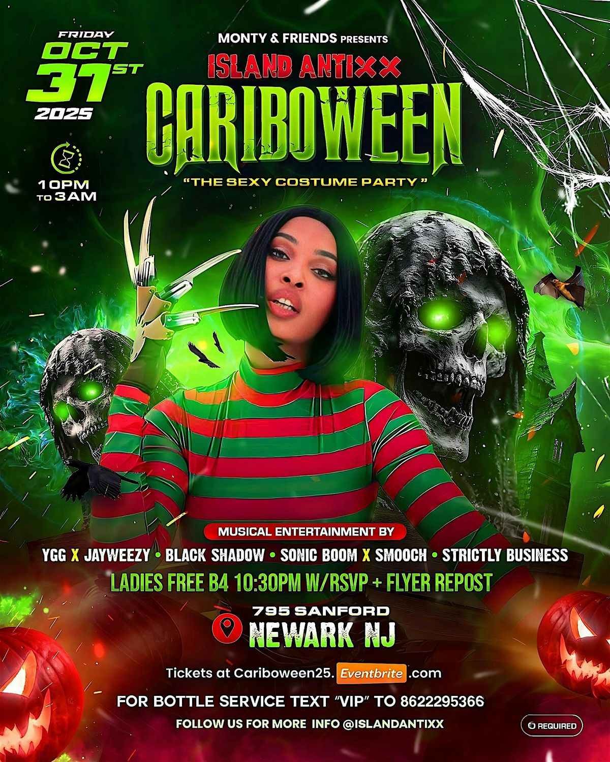 Island Antixx - CARIBOWEEN edition