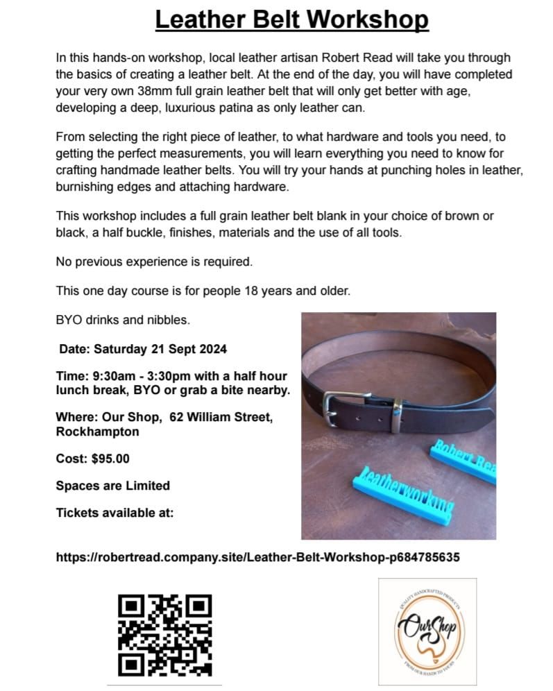 Leather Belt Workshop