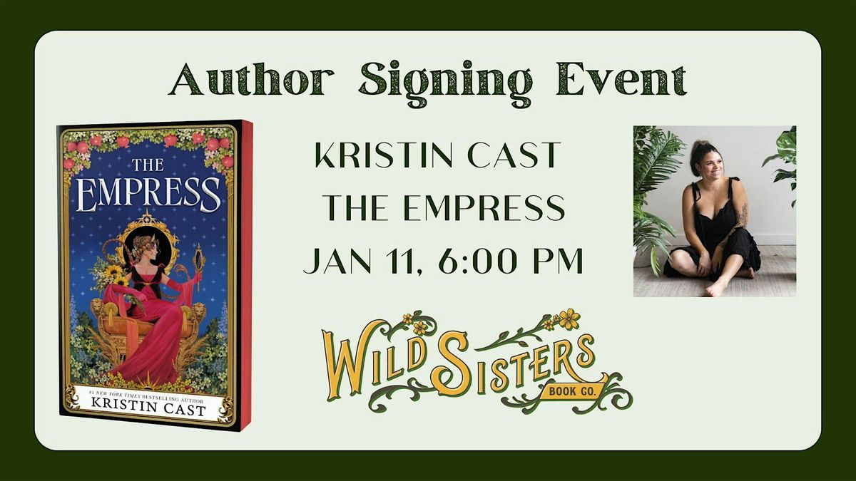 The Empress Author Event with Kristin Cast