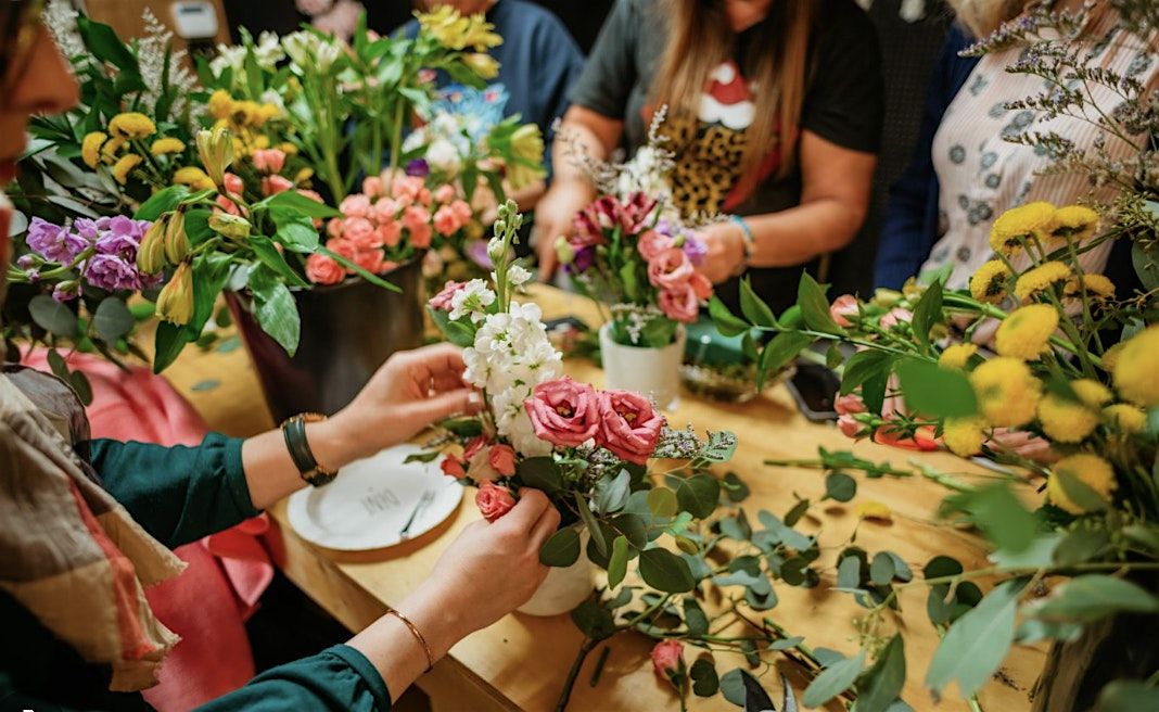 Make Mom a Centerpiece: Mother's Day Floral Design Class @ Mimi's Cafe