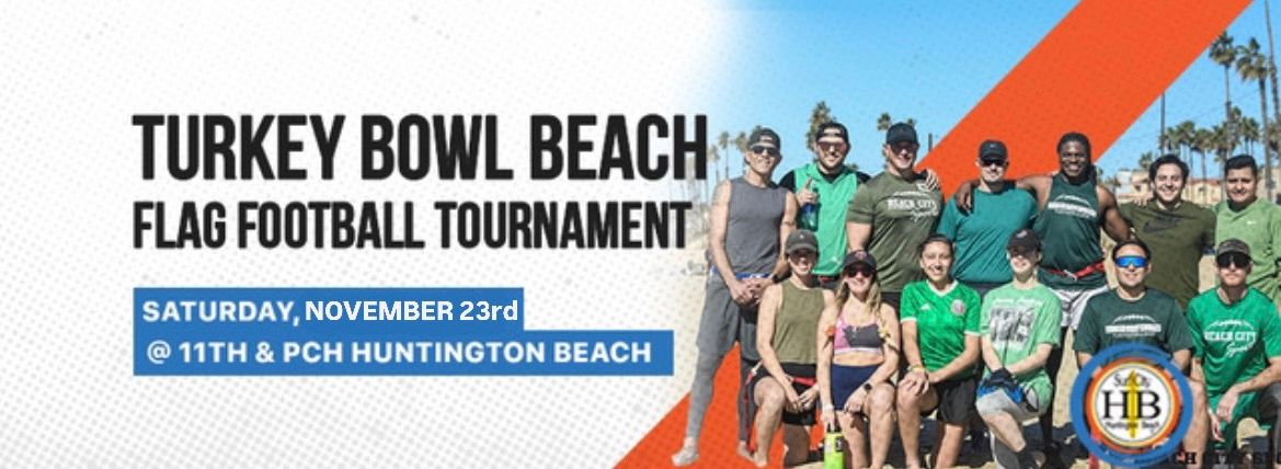 Beach Flag Football Turkey Bowl Tournament