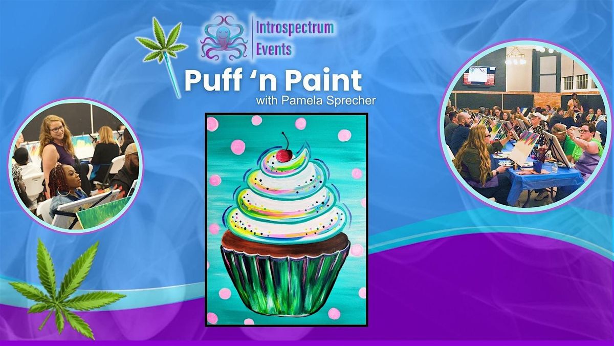 Puff n Paint: Cupcake!