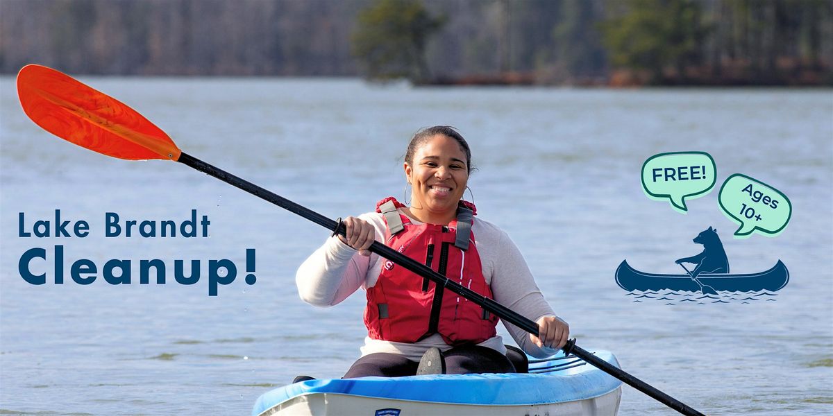 Lake Brandt Kayaking Cleanup \u2013 American Wetlands Month