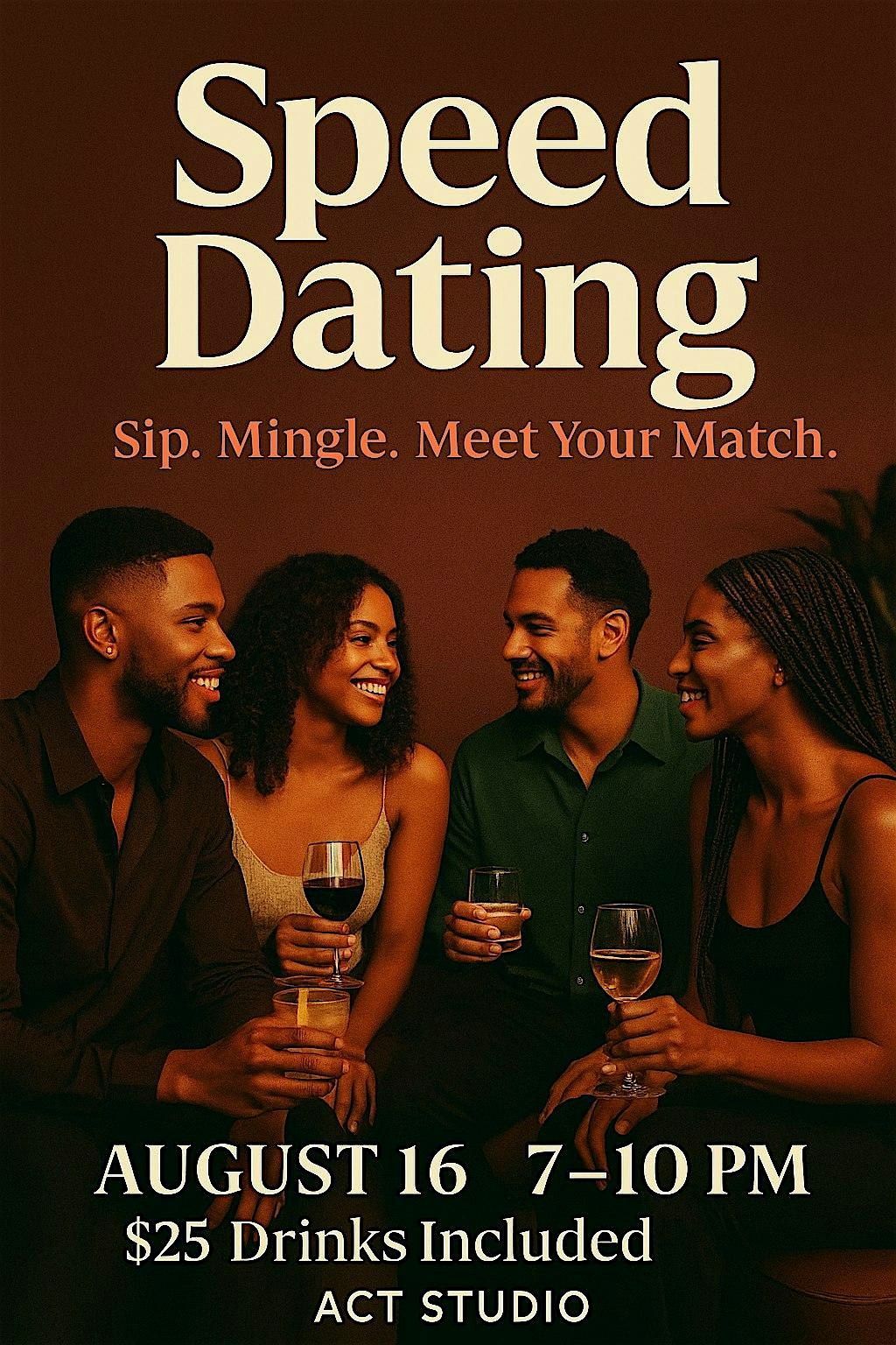 Speed Dating His and Her Aug 16 and Pride Edition Aug 22