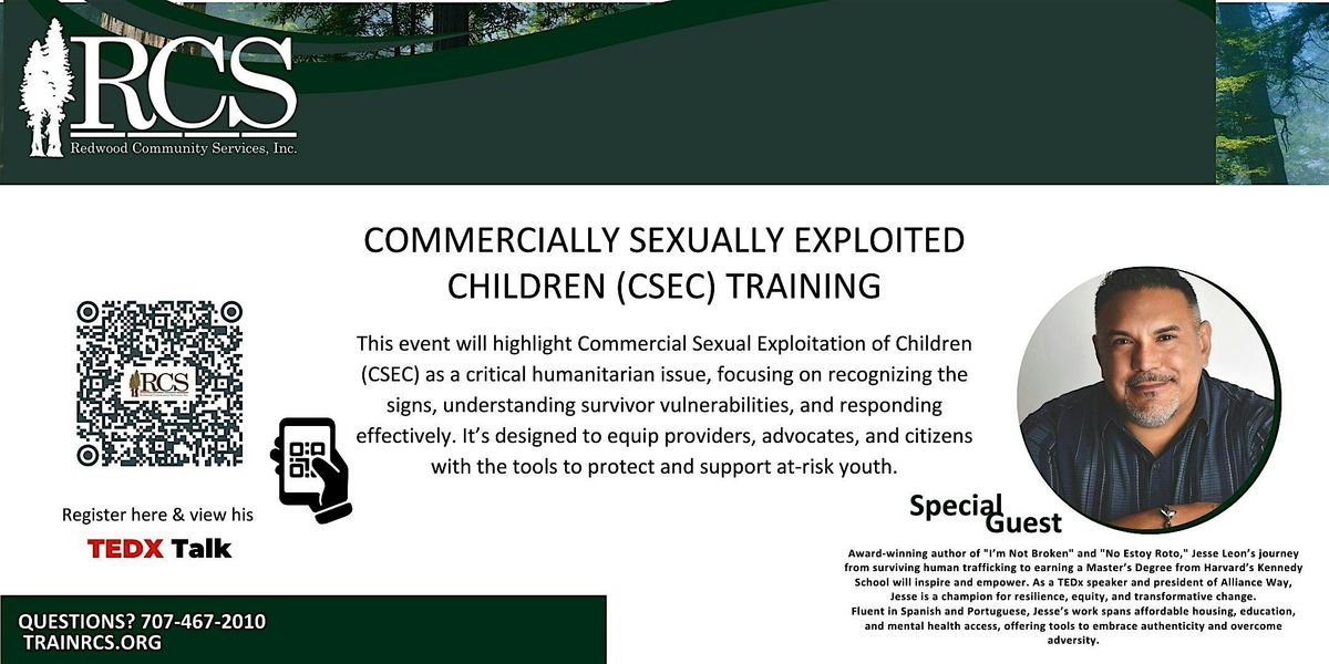 Commercially Sexually Exploited Children (CSEC)