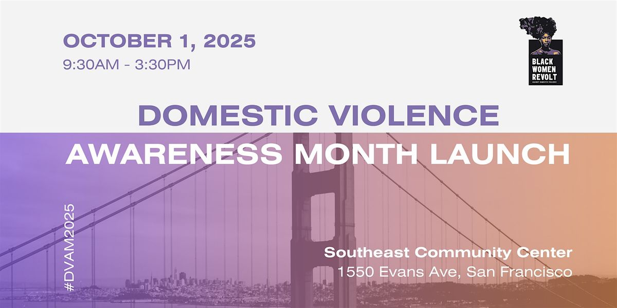 Domestic Violence Awareness Month Launch