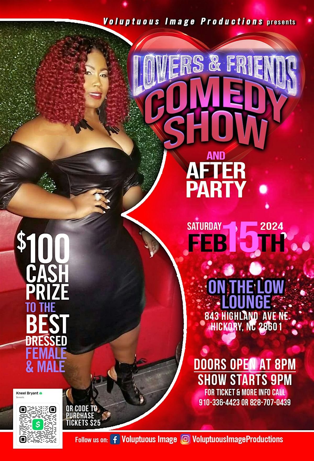 BBW LOVERS AND FRIENDS COMEDY SHOW AND AFTER PARTY