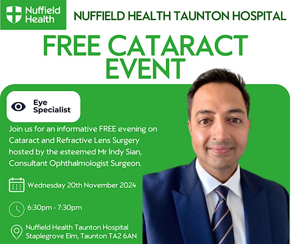 Laser Refractive and Cataract Surgery - Open Event