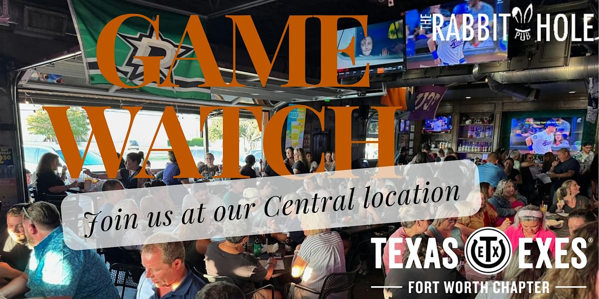 Rabbit Hole Pub Game Watch Texas vs. Georgia