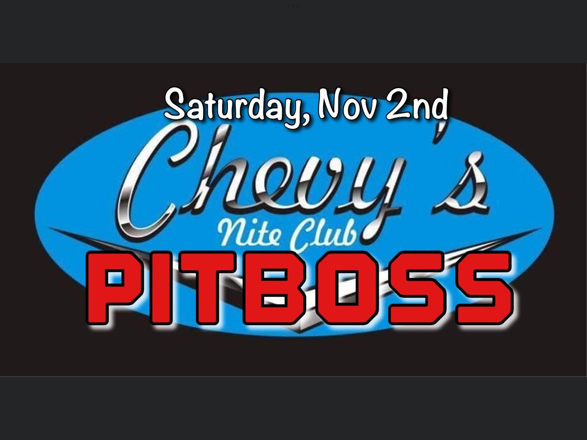 PITBOSS returns to Chevy\u2019s!!