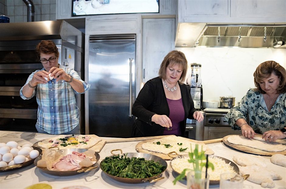 Breakfast Pizza & Mimosas