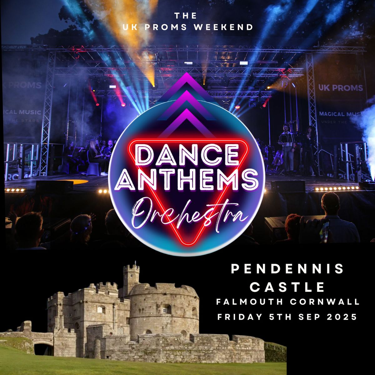 The Dance Anthems Orchestra - @ Pendennis Castle, Falmouth