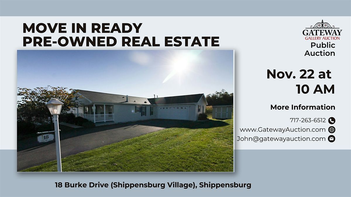 Public Auction of Real Estate