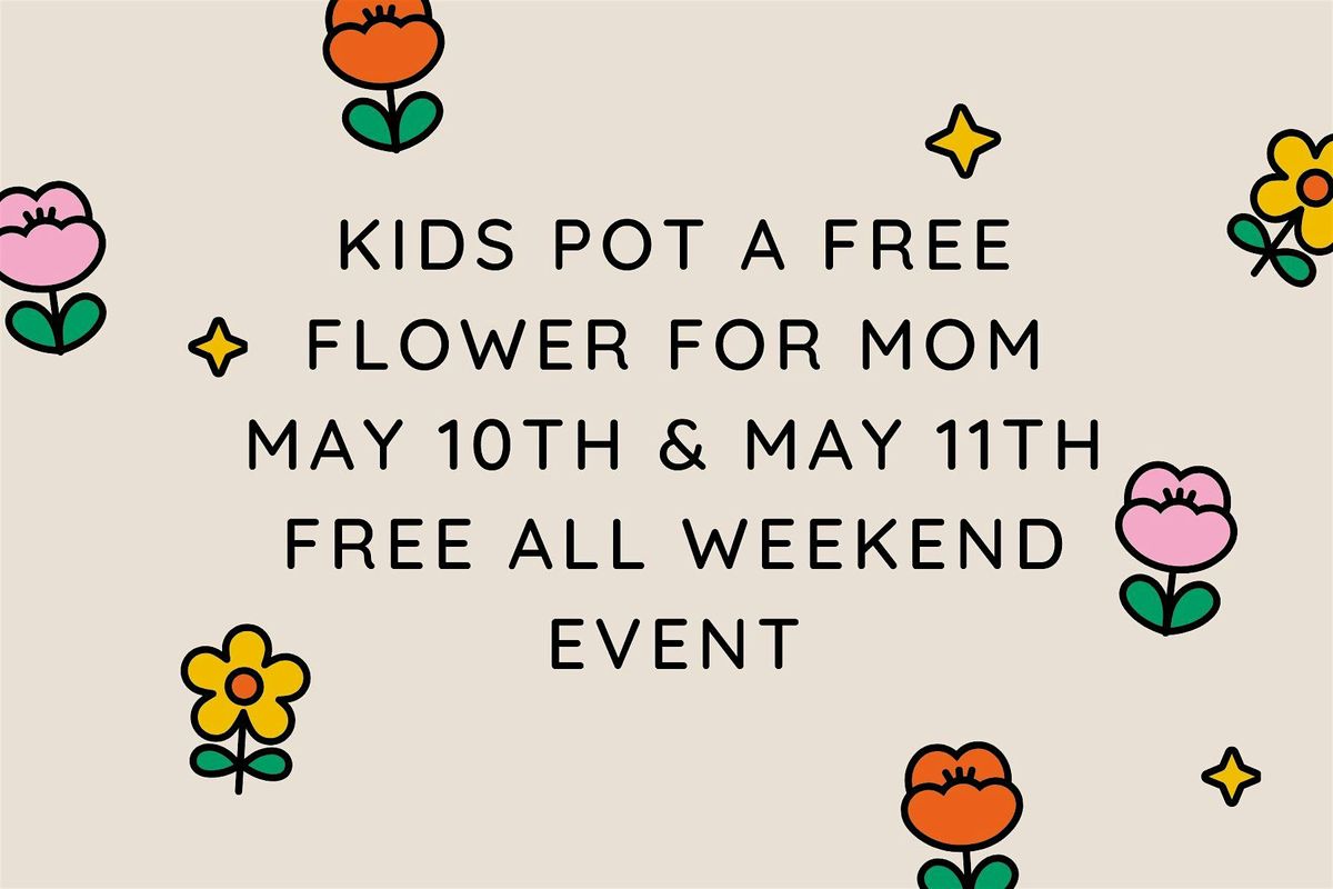 Kids Plant a Pot for Mom!