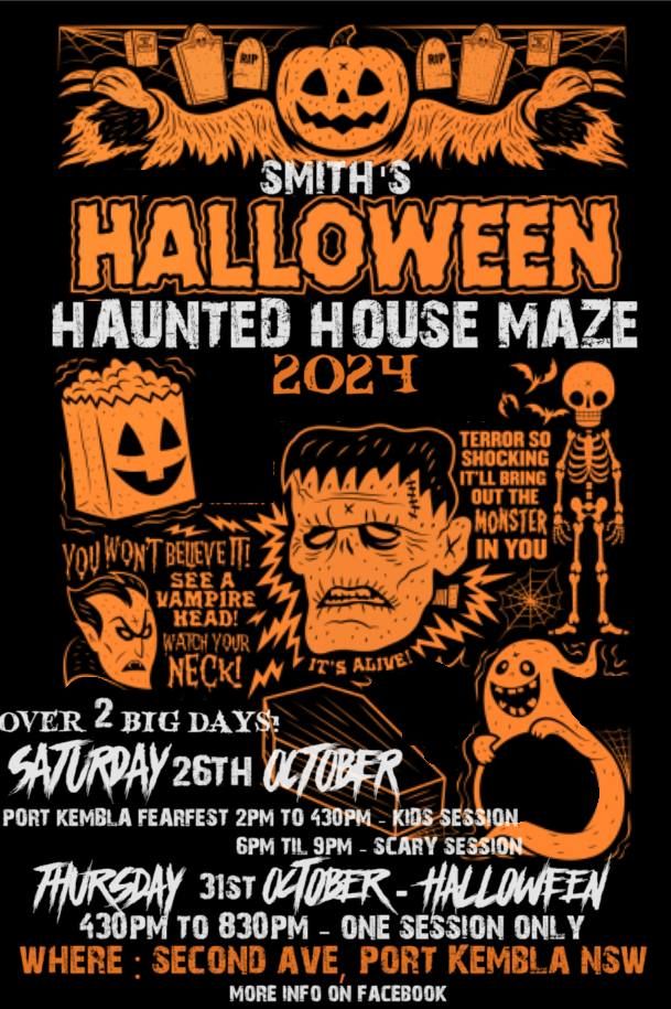 Smiths Halloween Horror Maze 2024