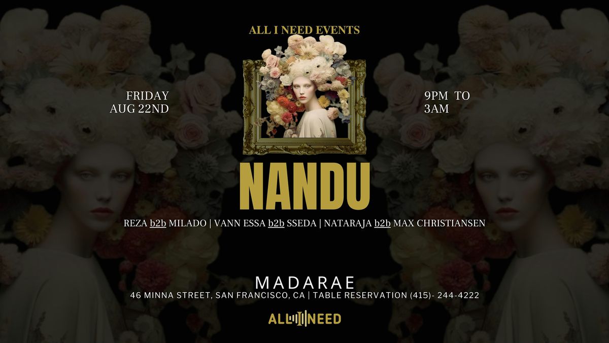Nandu [Innervisions- Afterlife] at Madarae