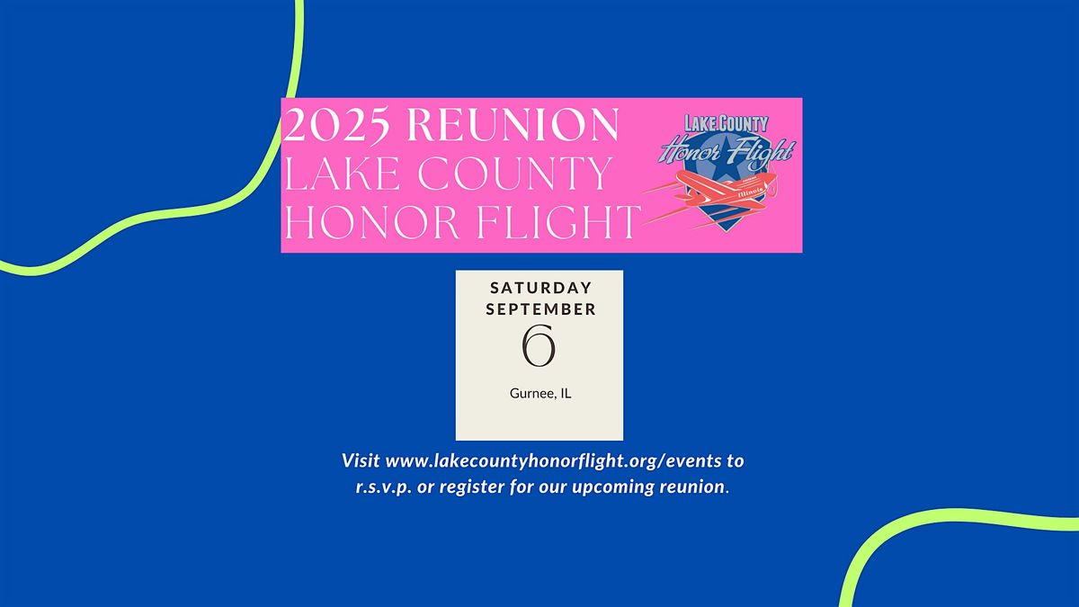 September Lake County Honor Flight Reunion