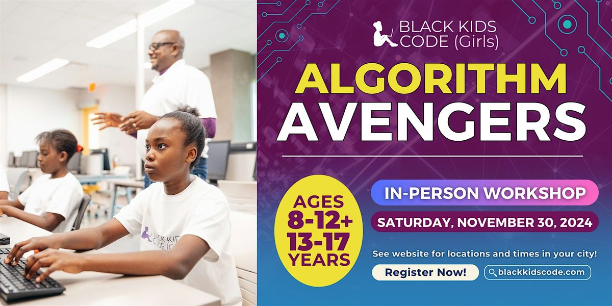 Black Kids Code(Girls) Toronto - Algorithm Avengers