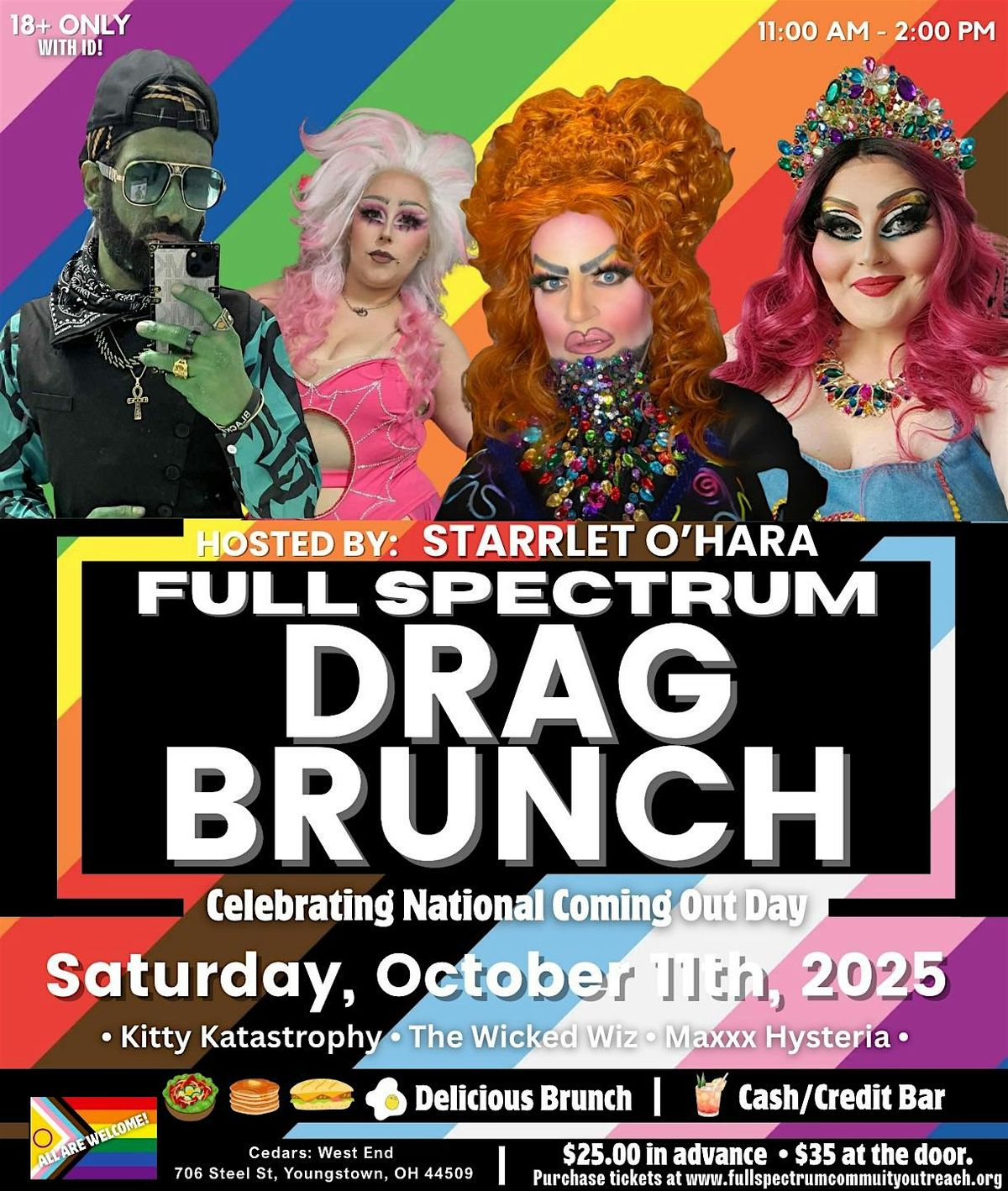 National Coming Out Day Drag Brunch