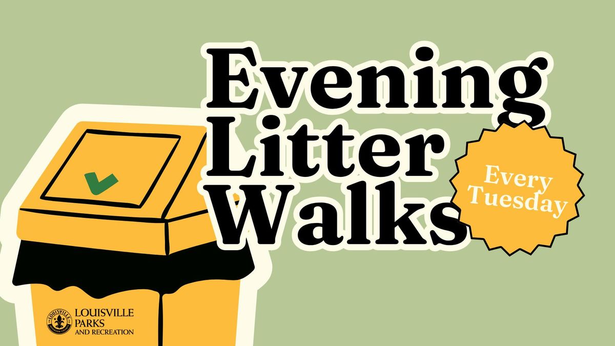 Evening Litter Walk at Lannan Park