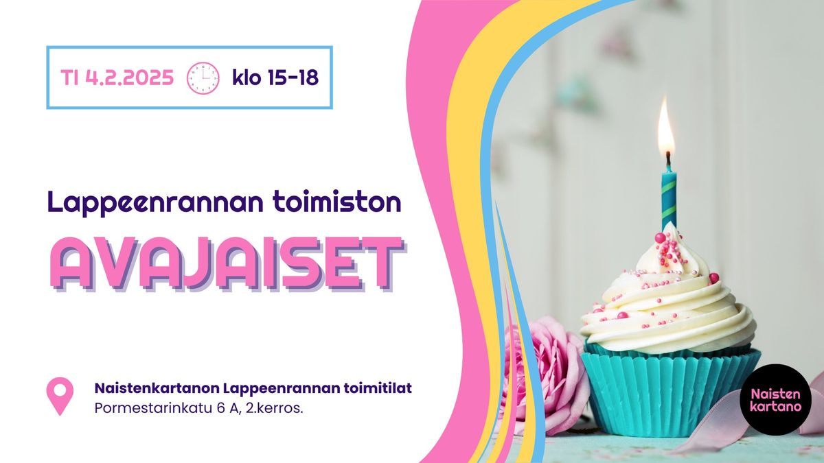 Lappeenrannan toimiston avajaiset